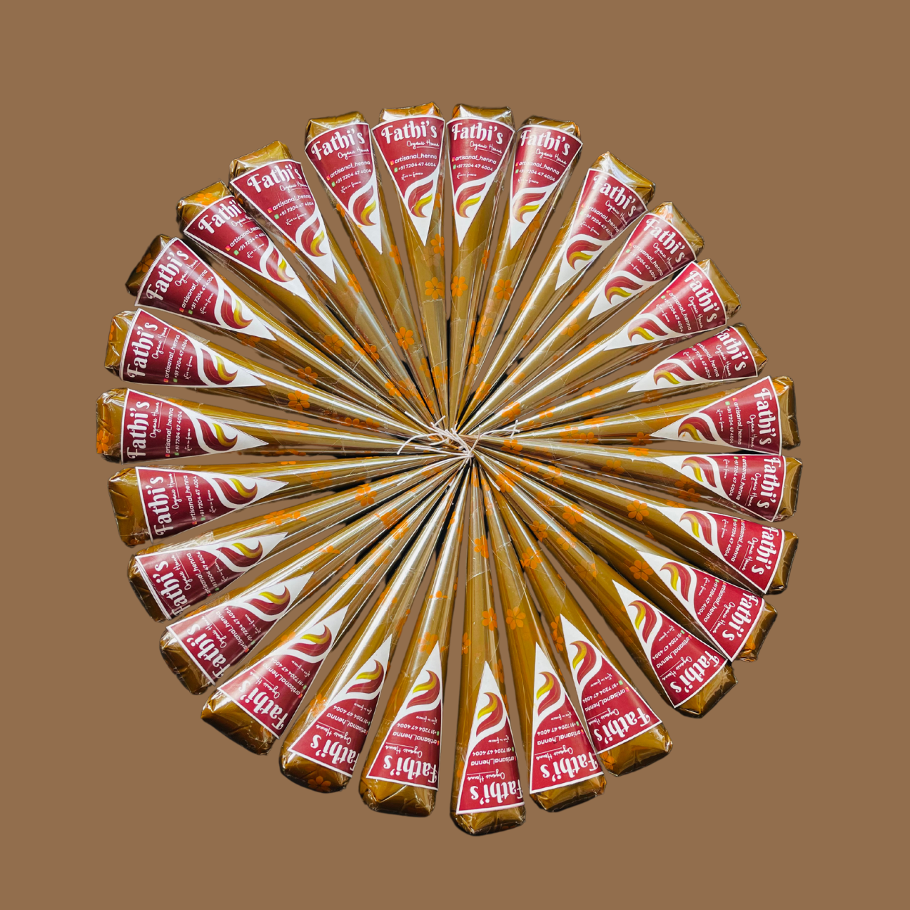 Henna Cones (Pack of 50) - Image 2